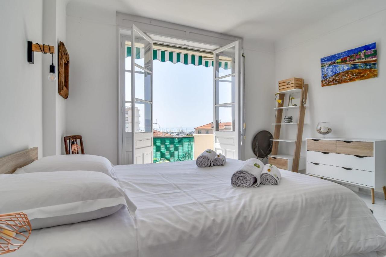 Immogroom - Sea View - Balcony - 5 Min From The Beach - Ac - Wifi كان المظهر الخارجي الصورة