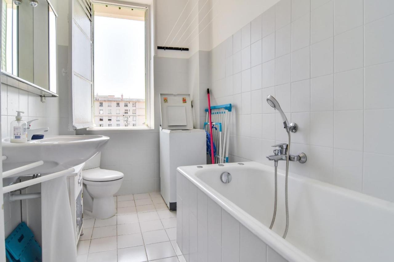 Immogroom - Sea View - Balcony - 5 Min From The Beach - Ac - Wifi كان المظهر الخارجي الصورة