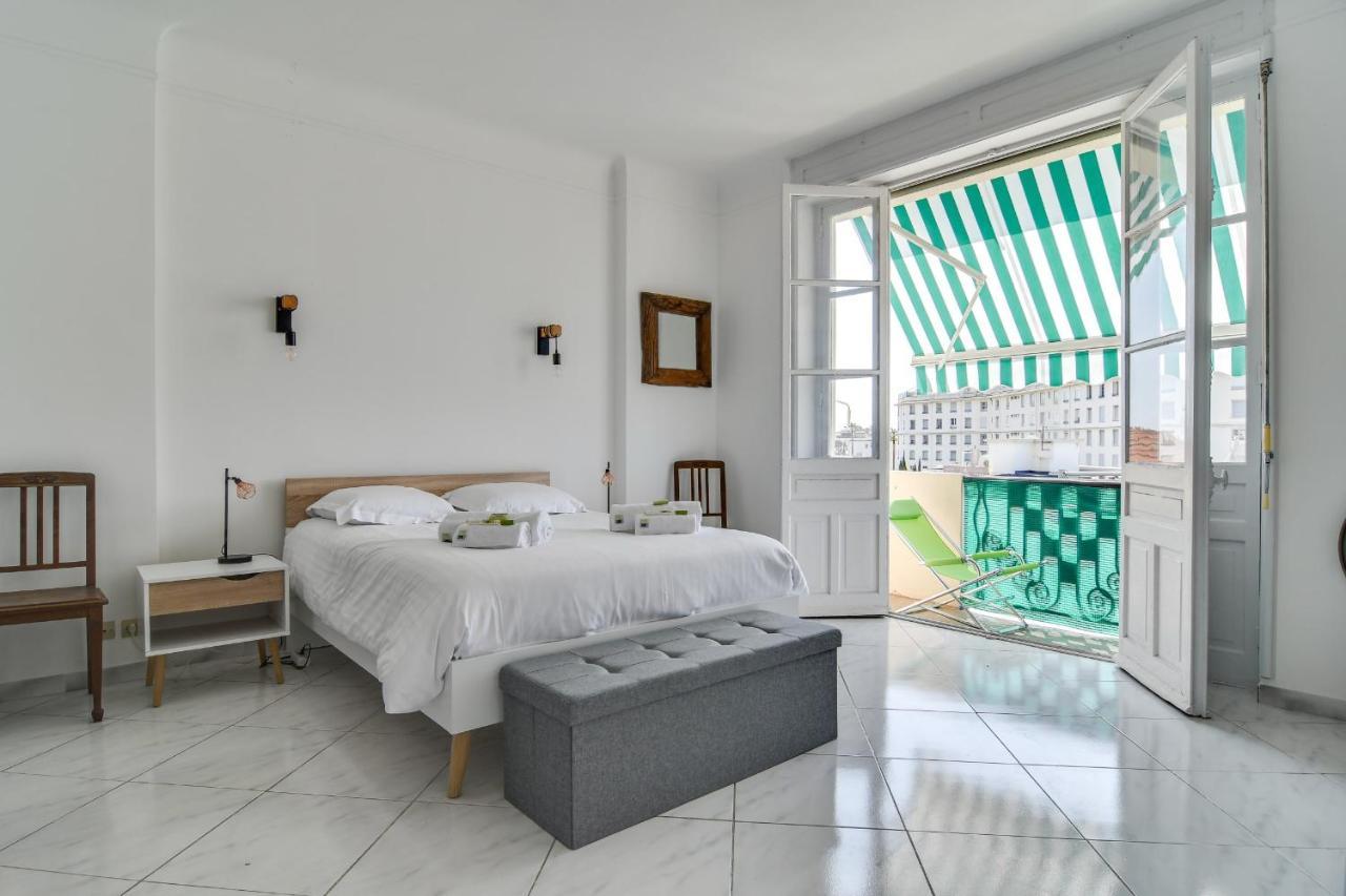 Immogroom - Sea View - Balcony - 5 Min From The Beach - Ac - Wifi كان المظهر الخارجي الصورة